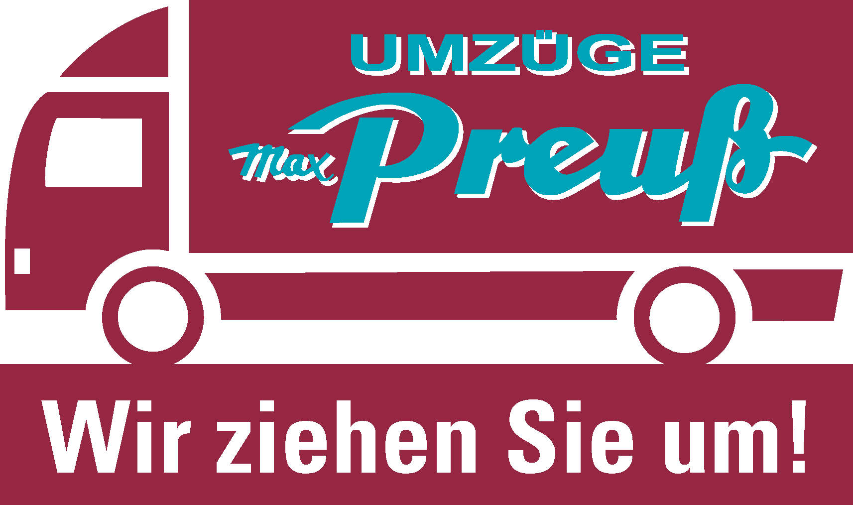 Max Preuß Logo Wir ziehen Sie um